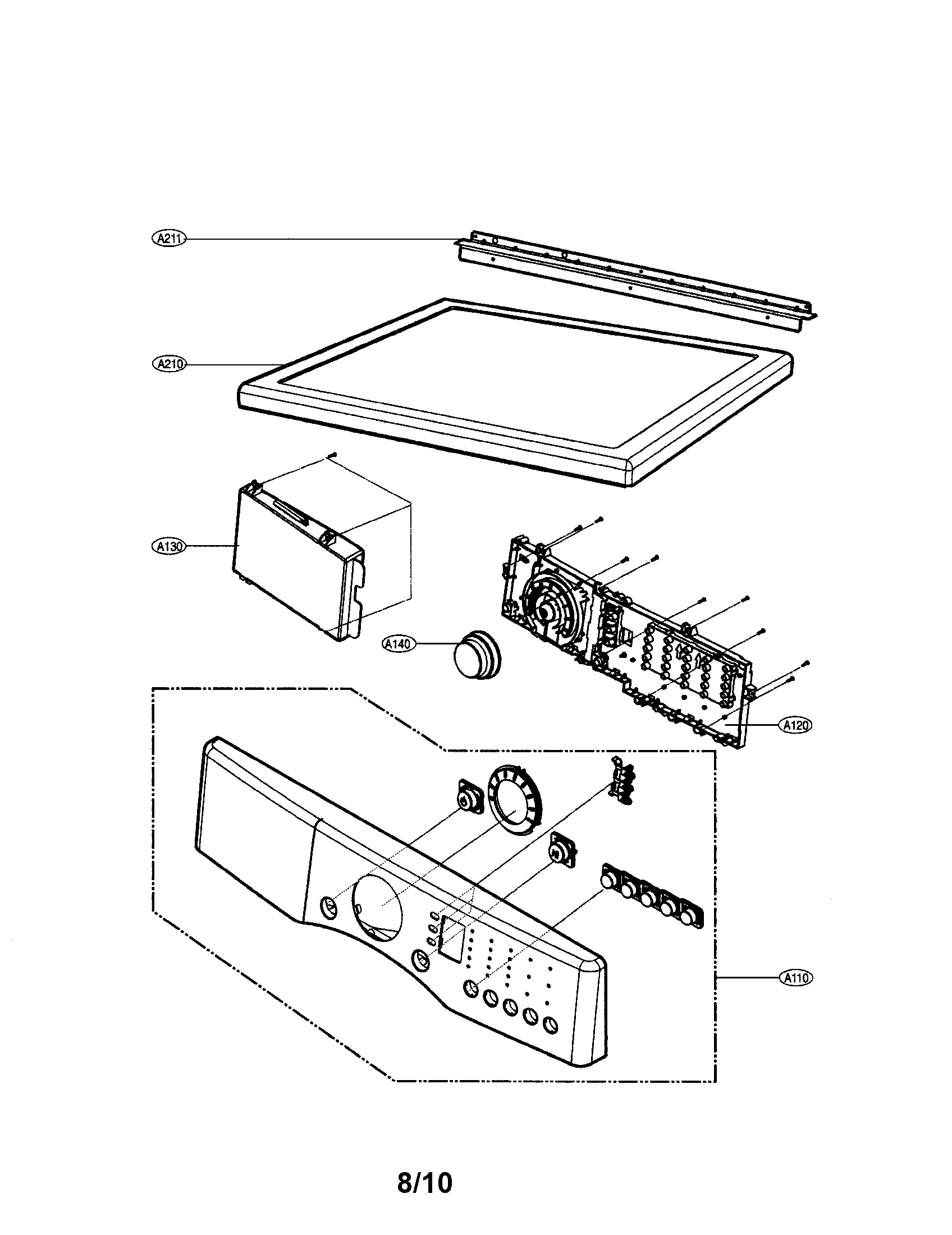 Control panel/plate