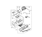 LG DLGX2902V panel drawer/guide diagram