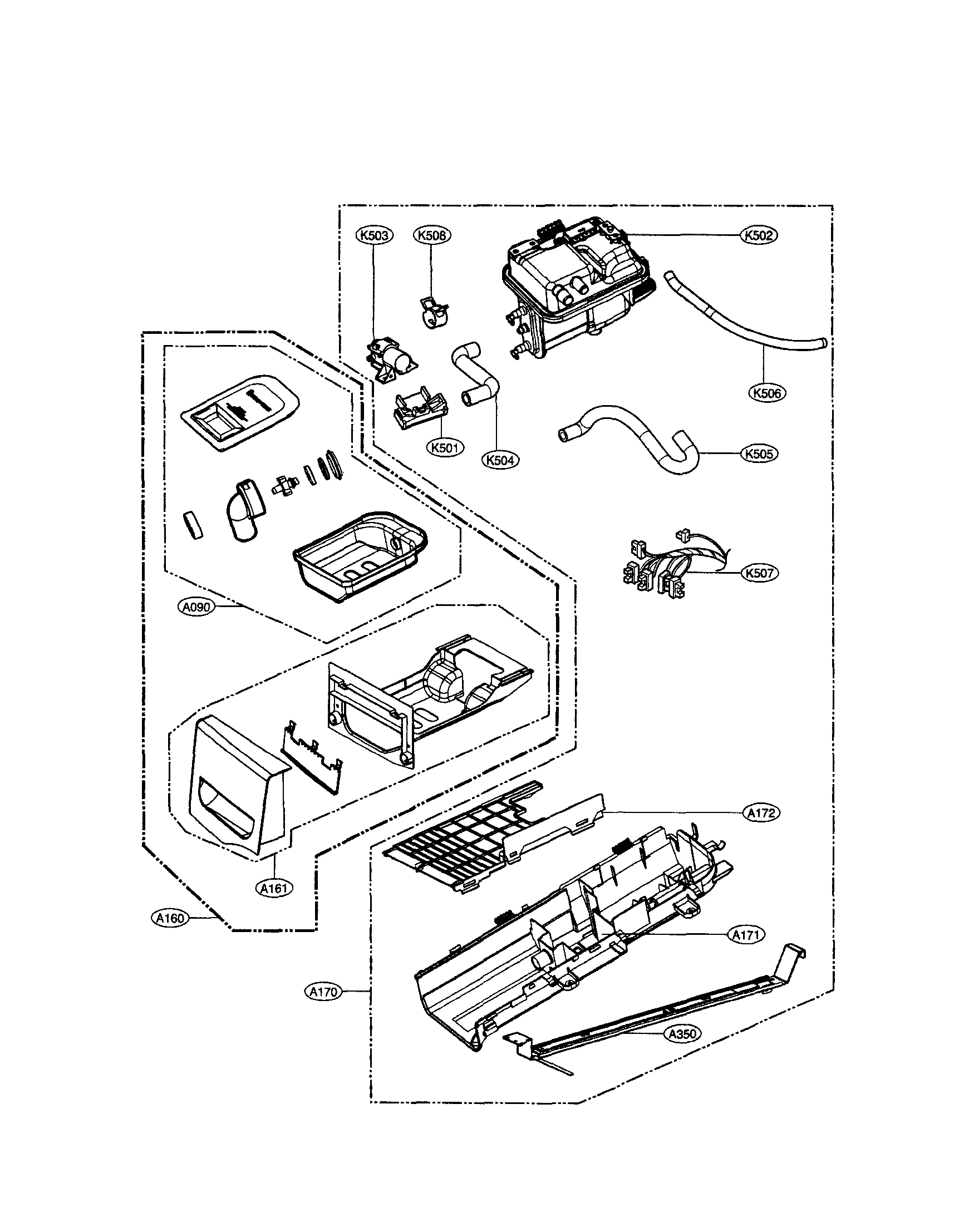 Panel drawer/guide