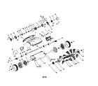 Craftsman 48629280 reel axle/motor/wheels diagram