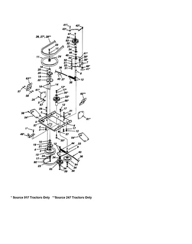 Pulleys/frame