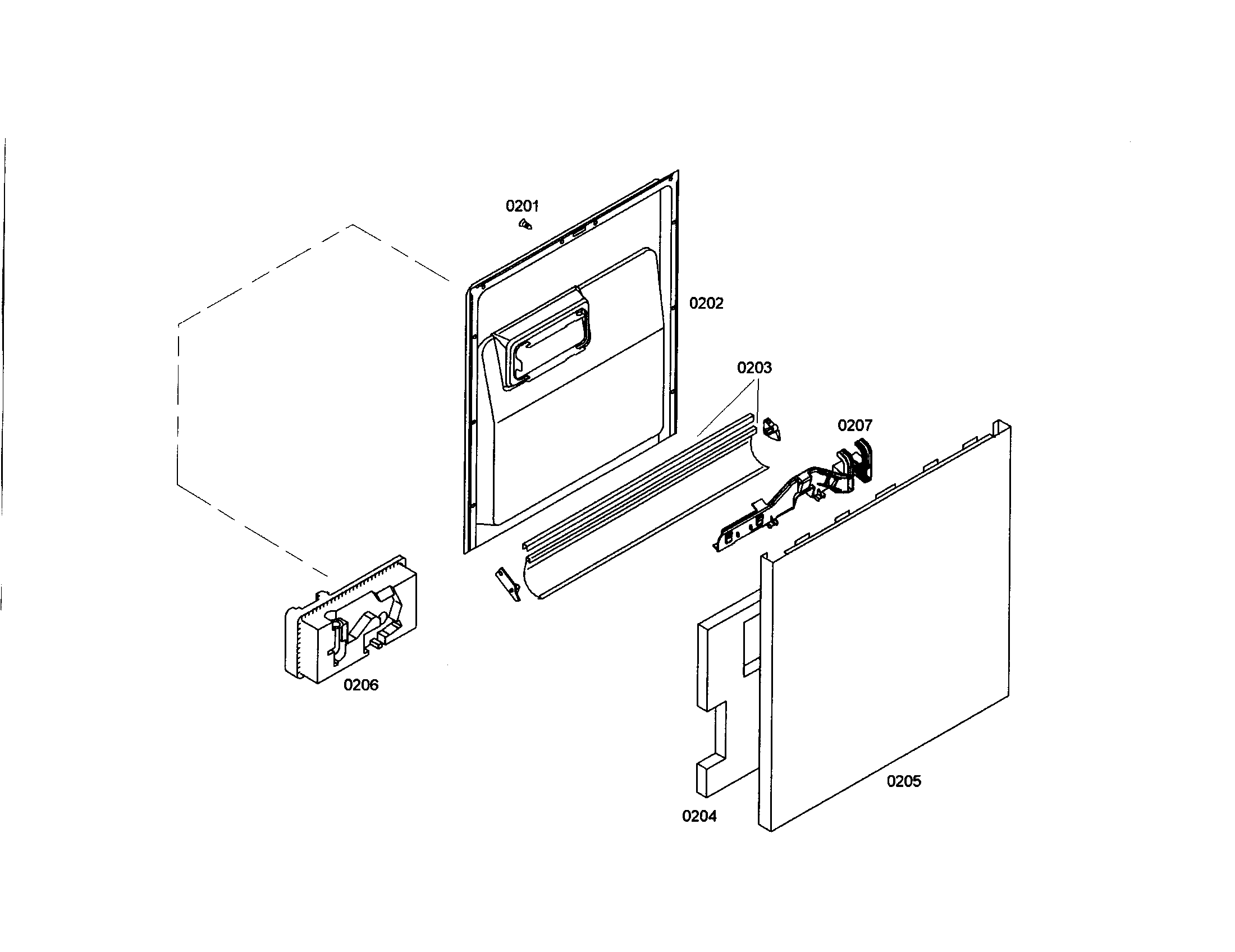 Door/dispenser