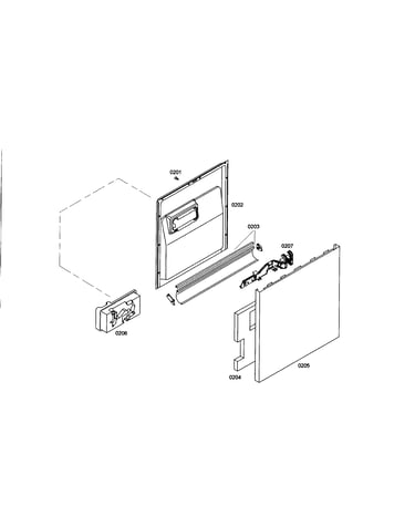 Door/dispenser