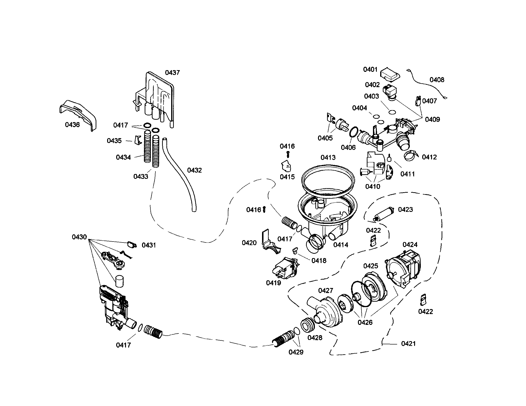Sump/pump/heater