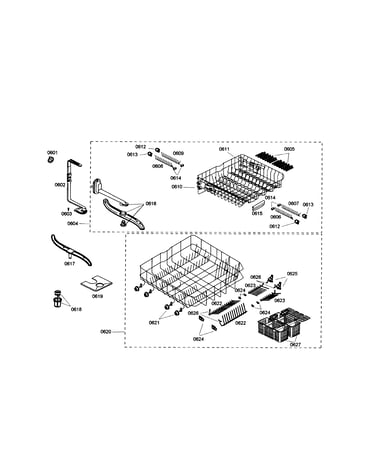 Racks/spray arm