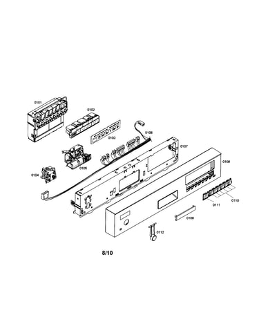 Control module/fascia panel