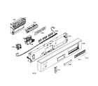 Bosch S35KMK17UC/40 control panel/fascia panel diagram
