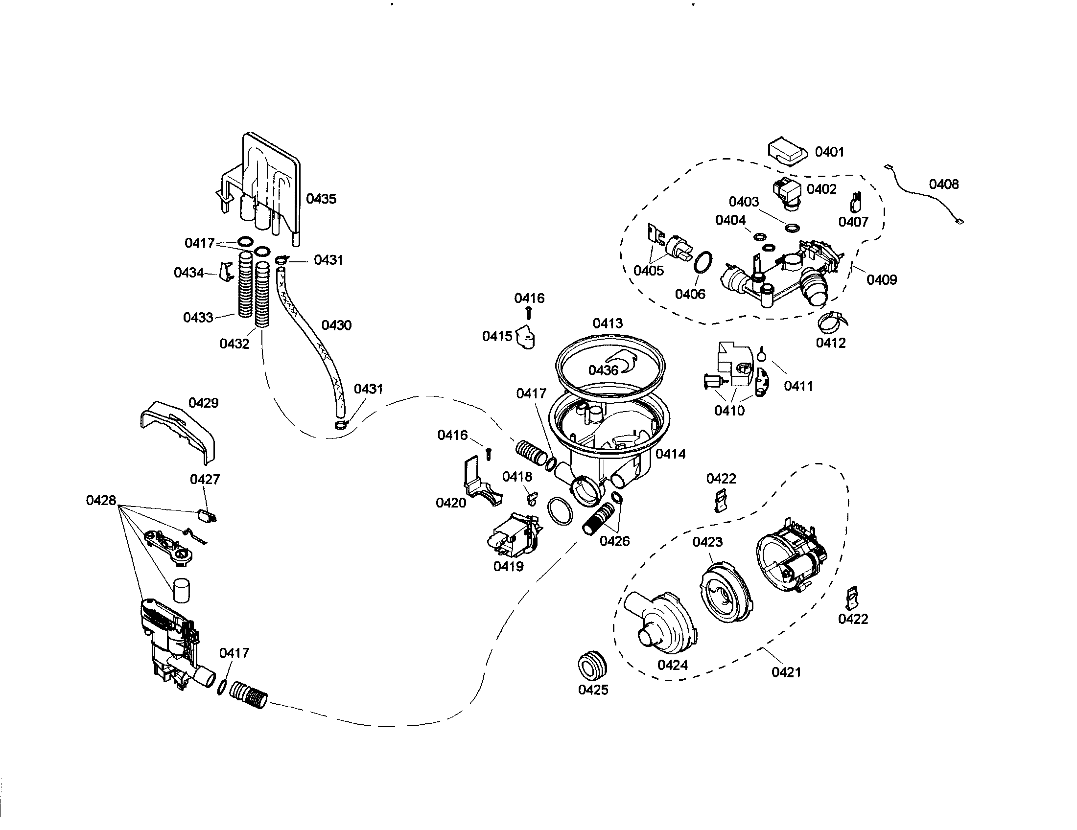 Sump/pump/heater