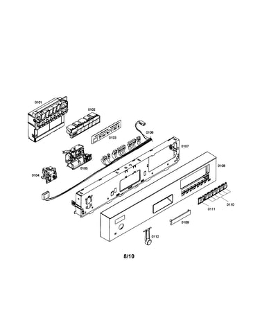 Control module/fascia panel