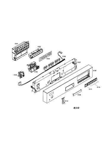 Control module/fascia panel
