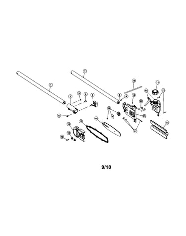 Pole saw attachment