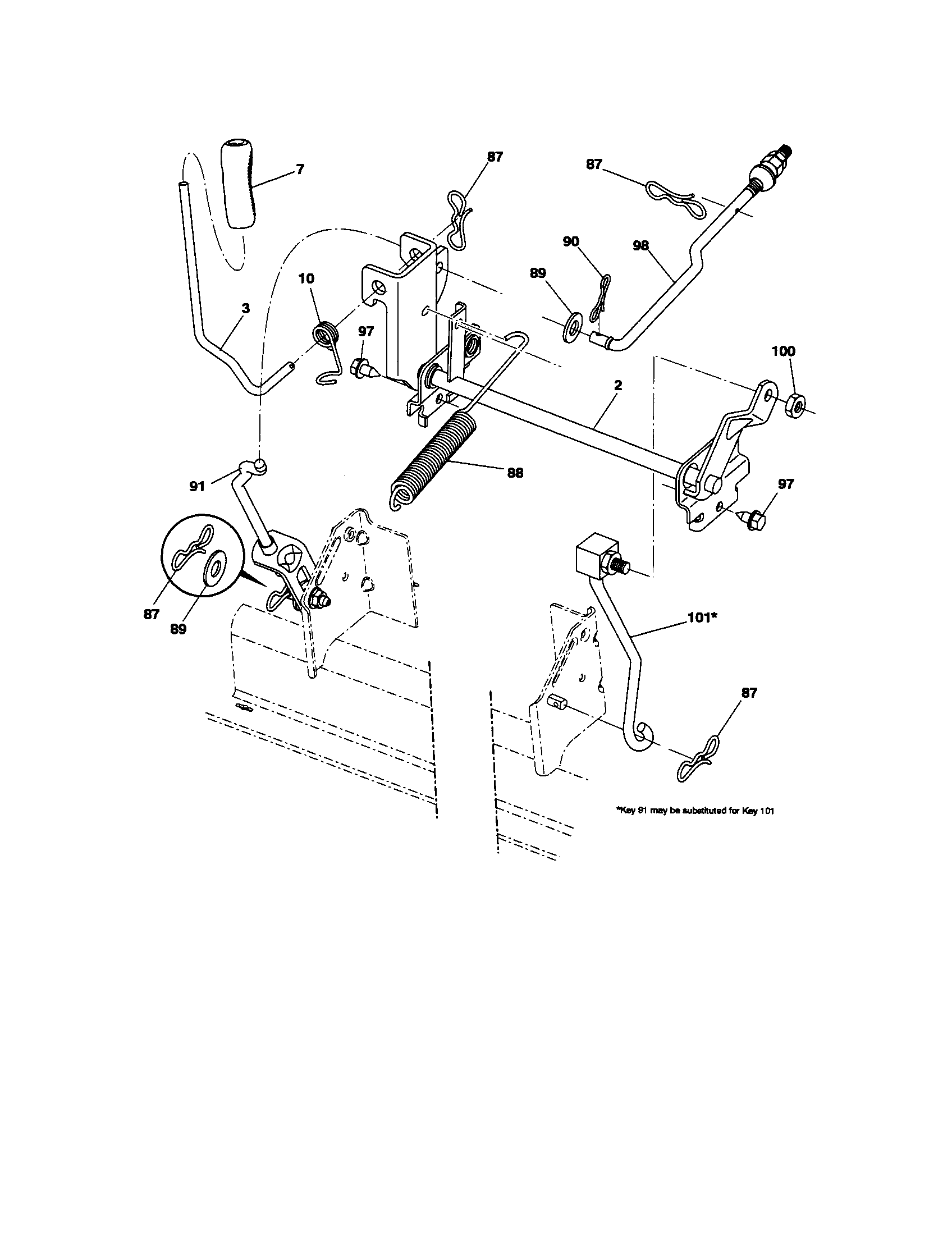 Lift assembly