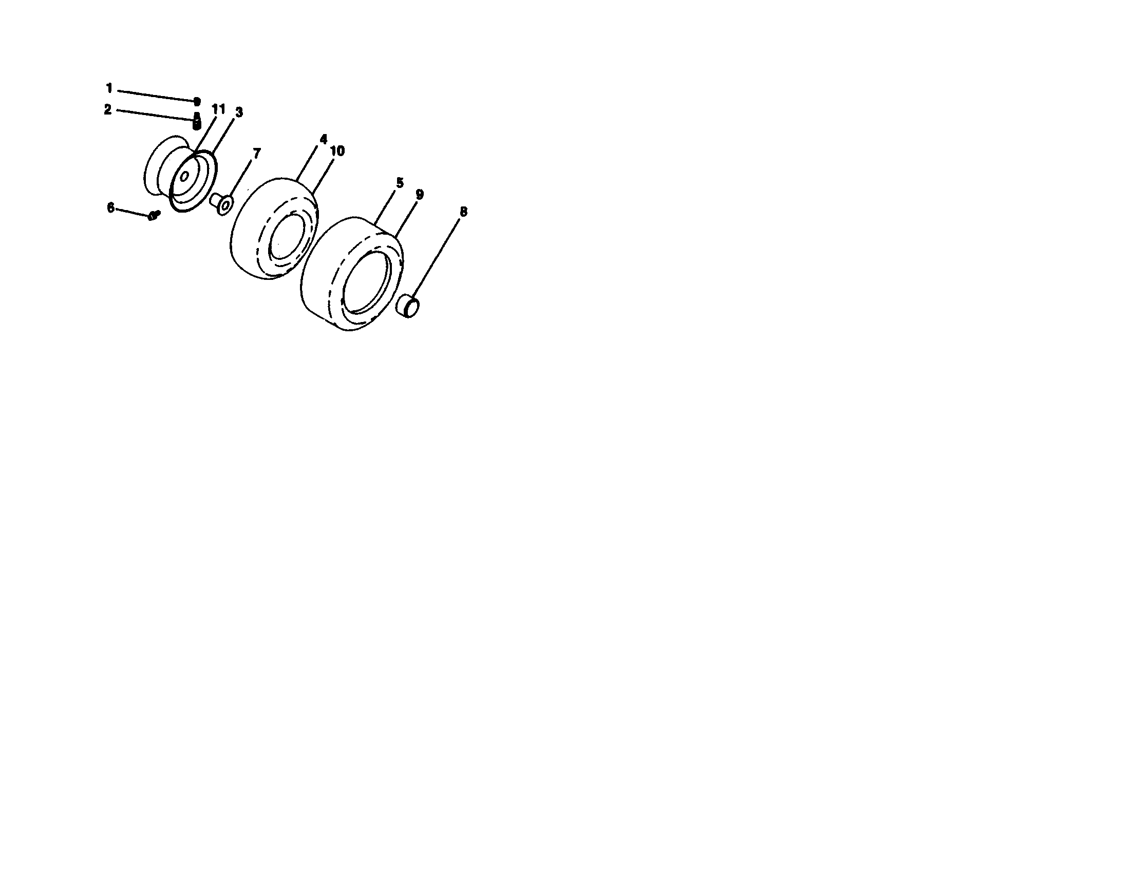 Wheels and tires