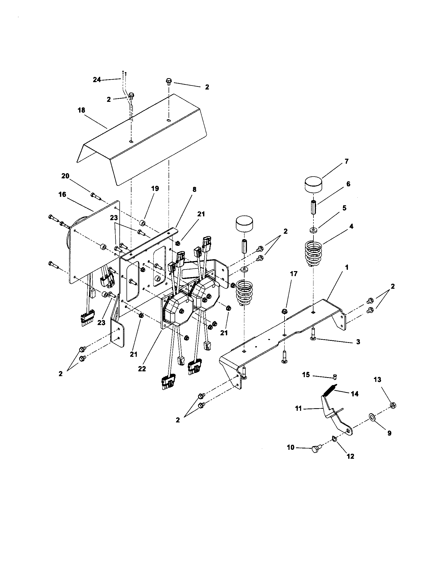 Controllers/seat suspension
