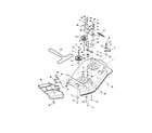 Ariens 91513100 (000101) mower deck/belt/idlers diagram