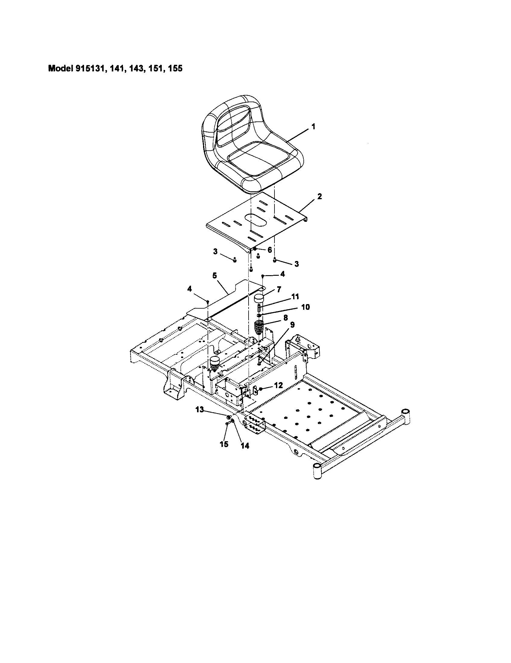 SEAT & SEAT SUPPORT