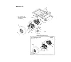 Ariens 915155 transaxle/dump valves/rear wheels diagram