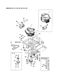 Engine/exhaust/belts/idlers