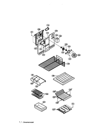 Freezer parts