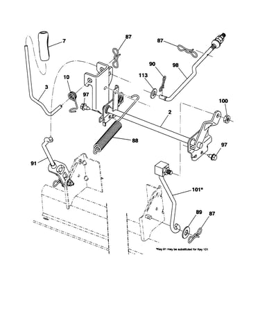 Mower lift