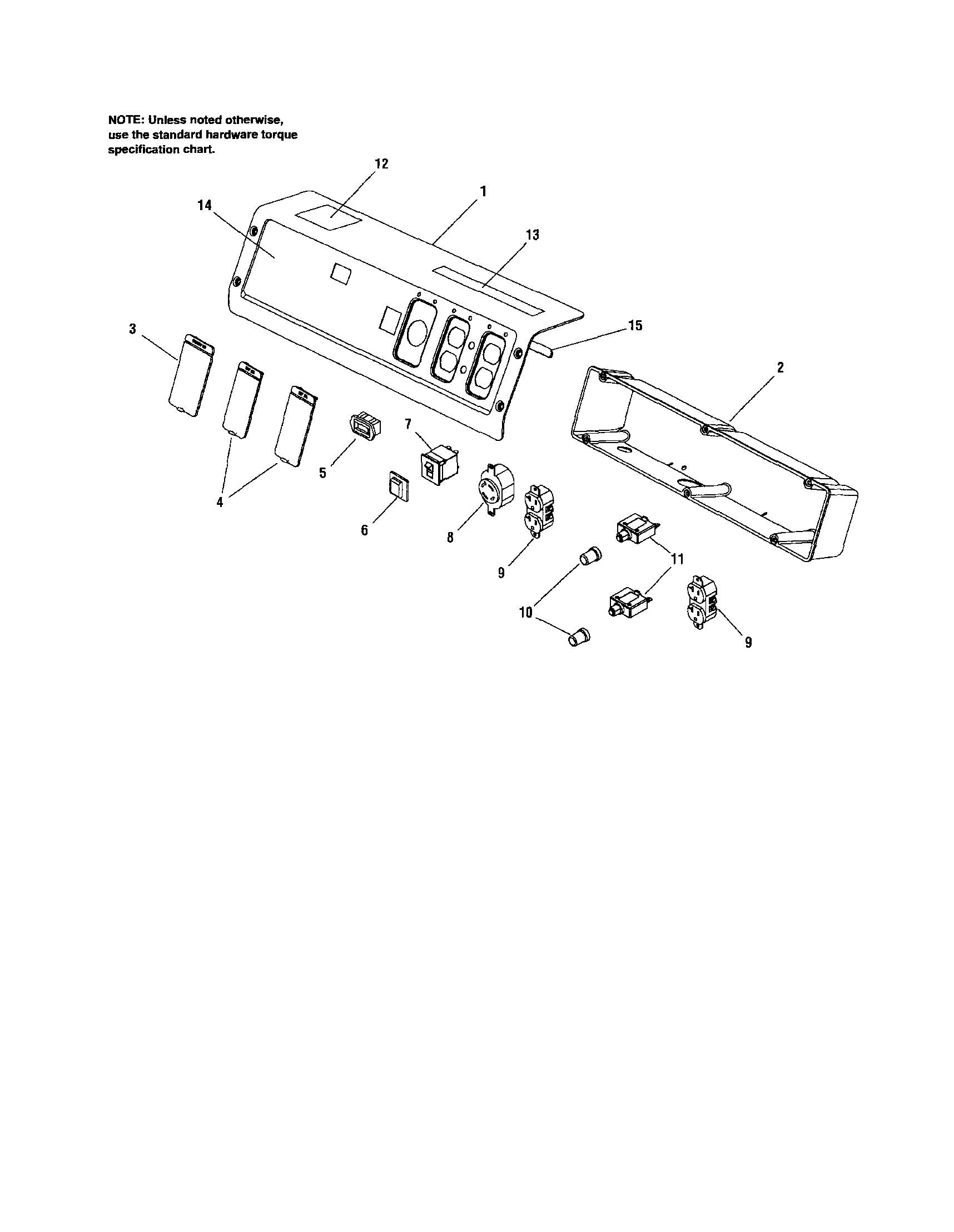 Control panel