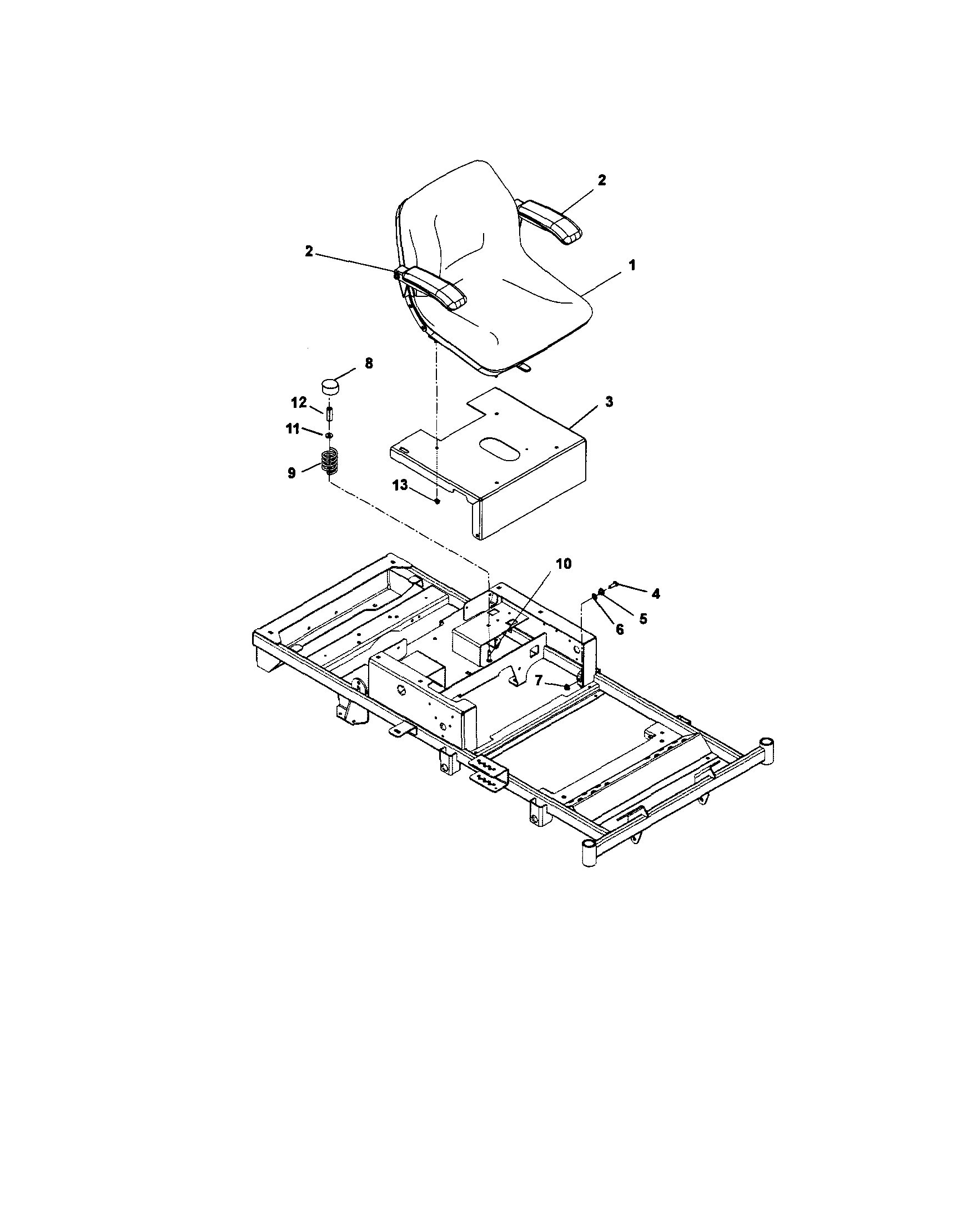 SEAT & SEAT SUPPORT