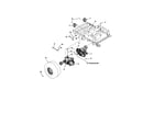 Ariens 915147 transaxle/dump valves/rear wheels diagram