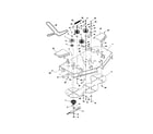 Ariens 91514700 (000101) mower deck/belt/idlers/blades diagram