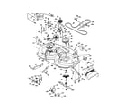 Ariens A20BH42 (96046001100) mower deck diagram
