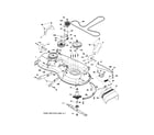 Ariens A2246YT (96046001700) mower deck diagram