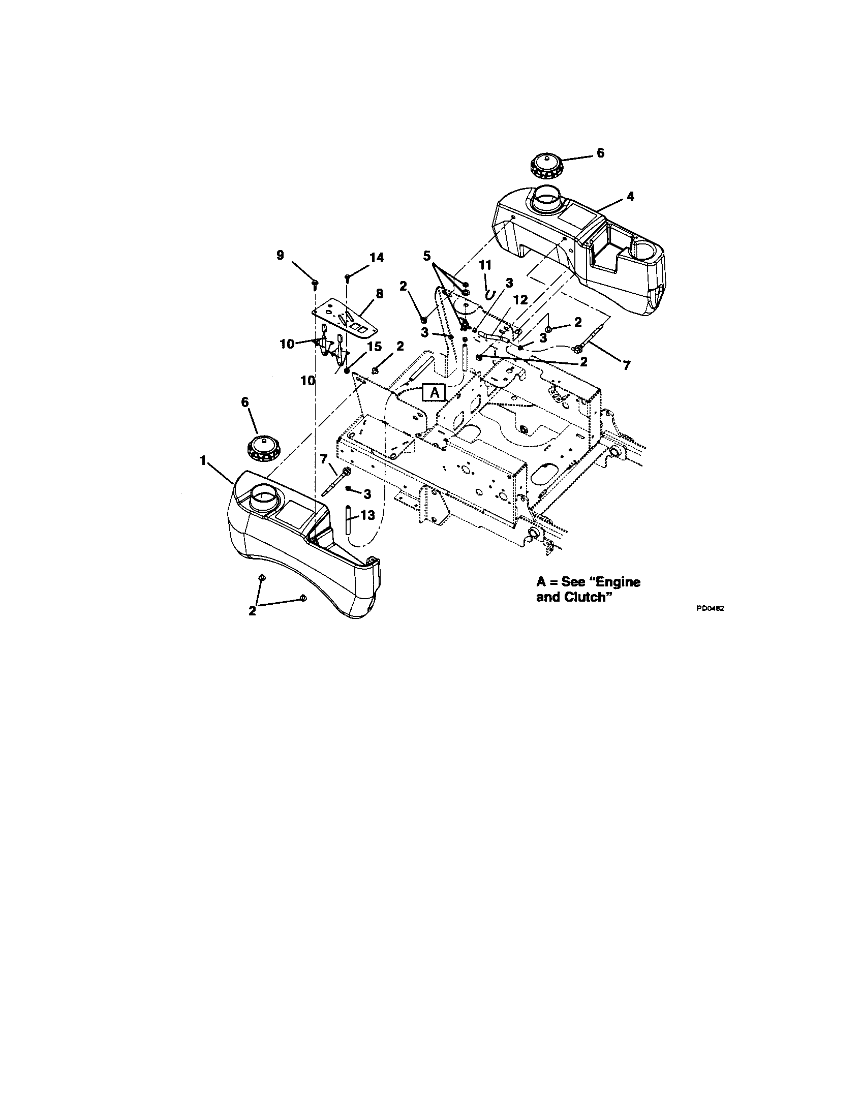 Fuel tanks & hoses