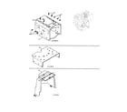 Craftsman 917253561 chassis/engine/pulley diagram