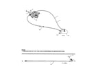Craftsman 917253572 lever/cable rotator/steer cable diagram