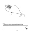 Lever/cable rotator/steer cable