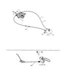 Lever/cable rotator assy/steer cable
