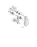 Chassis/engine/pulleys