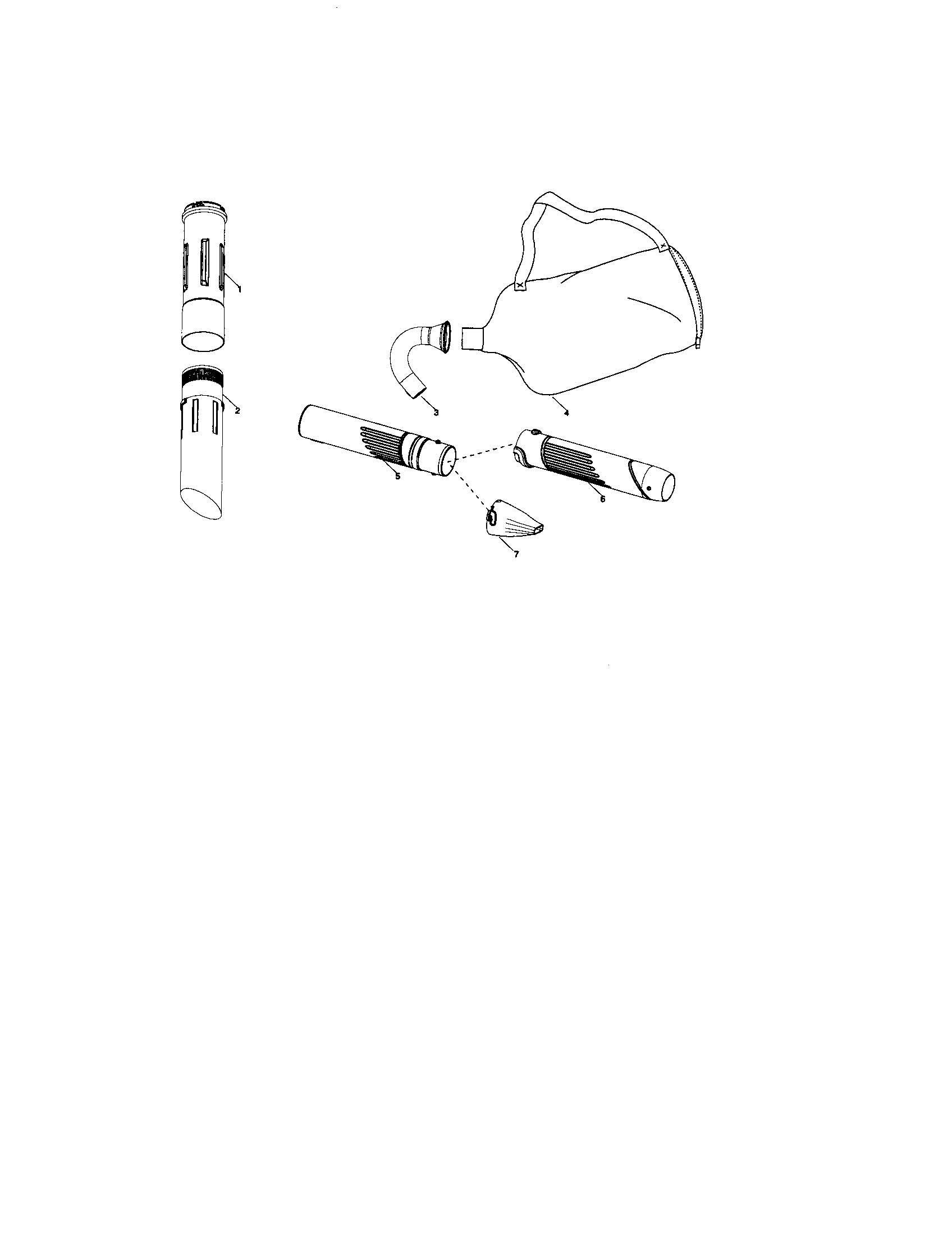Vac bag/tubes