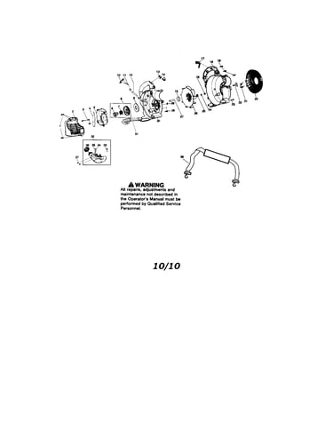 Scroll/handle/fuel tank