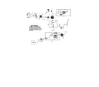 Craftsman 358794780 muffler/cylinder/crankcase diagram