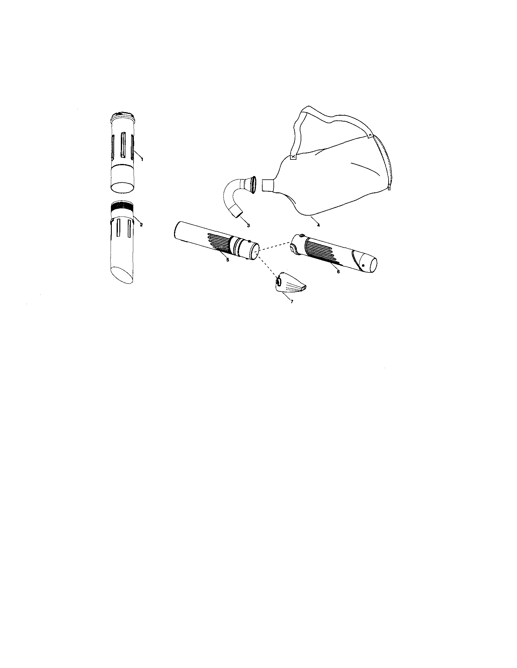 Vac bag/tubes
