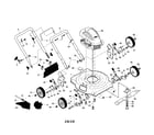 Weed Eater 96112009000 rotary mower diagram