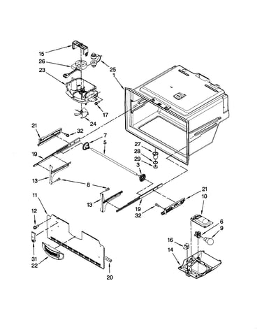 Freezer liner