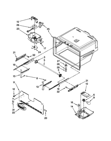 Freezer liner