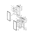 Dacor EF36IWFSSS2 refrigerator door diagram