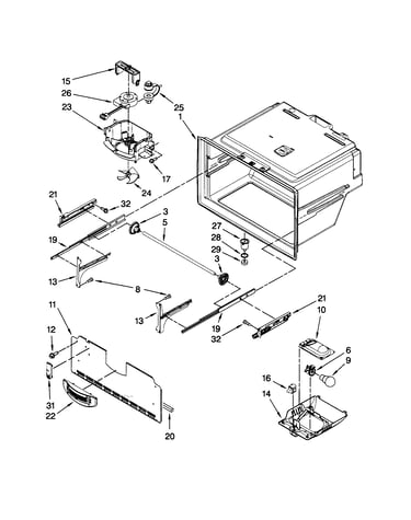 Freezer liner