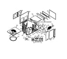 GMC PH042-1 blower assembly diagram