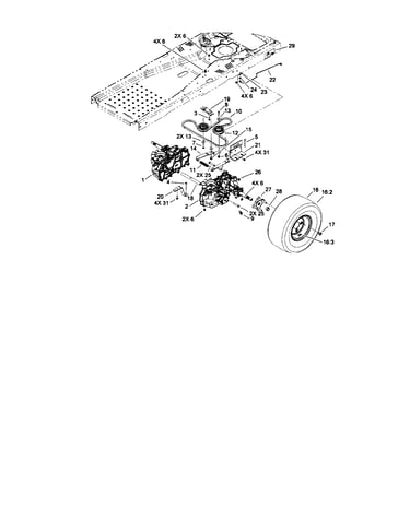Hydro drive assembly