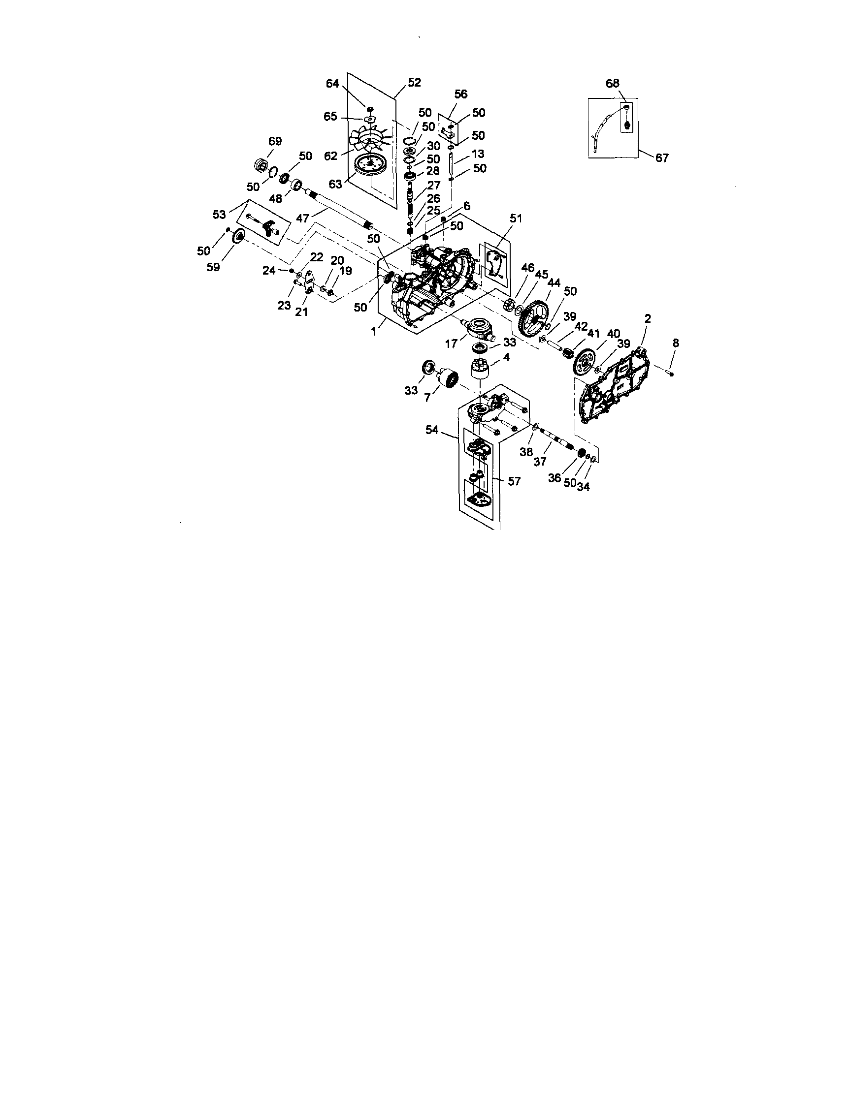 Rh hydro assembly