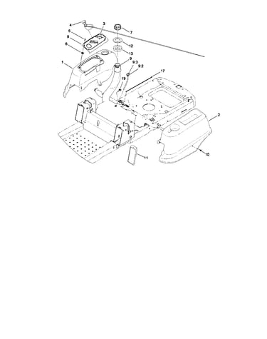 Styling/fuel system assembly