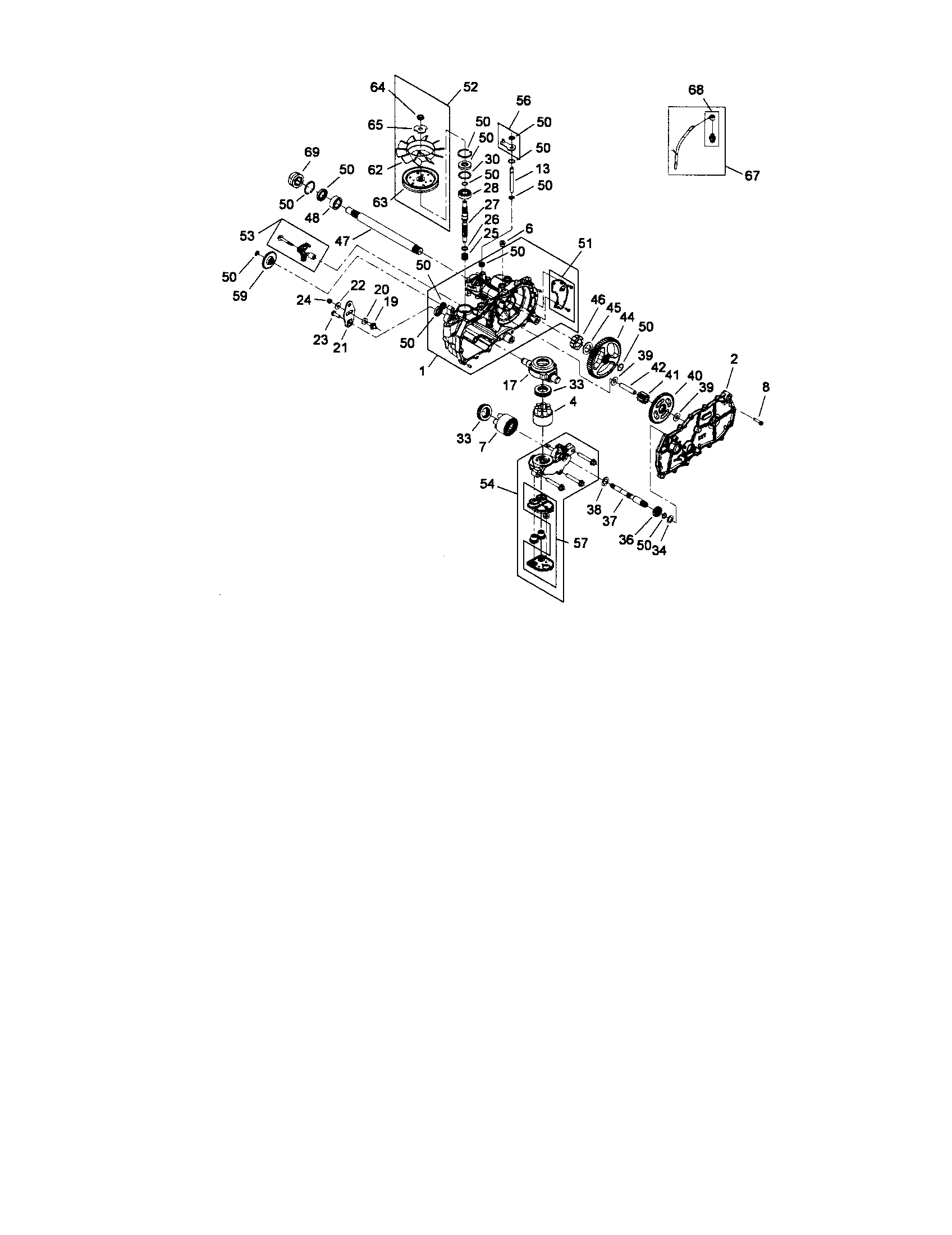 Rh hydro assembly